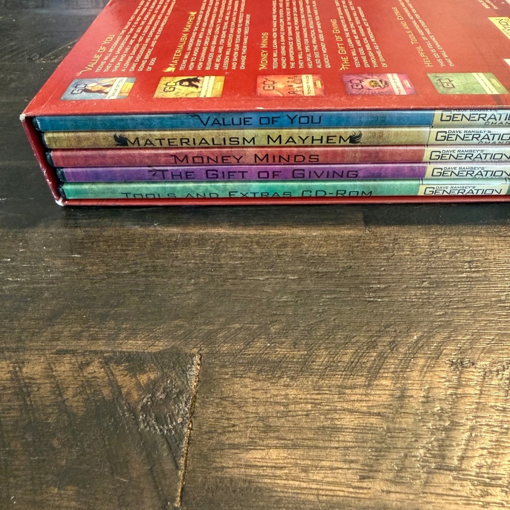 Dave Ramsey Generation Change Home Edition Teen‎ Financial Curriculum DVD CD Set - Picture 2 of 4